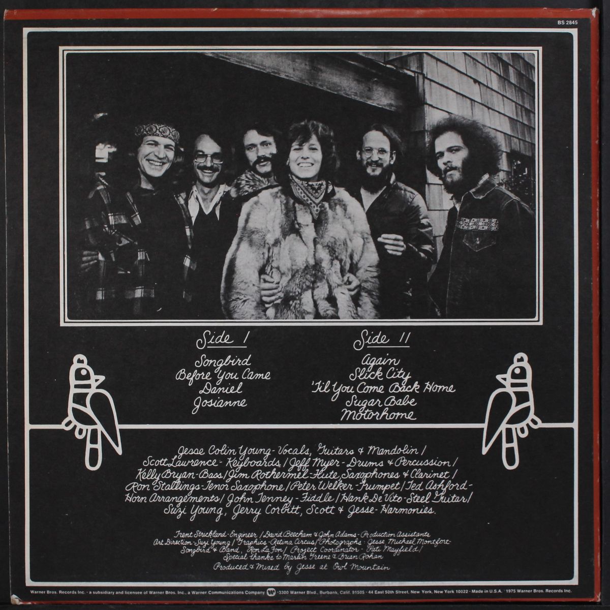 songbird by JESSE COLIN YOUNG