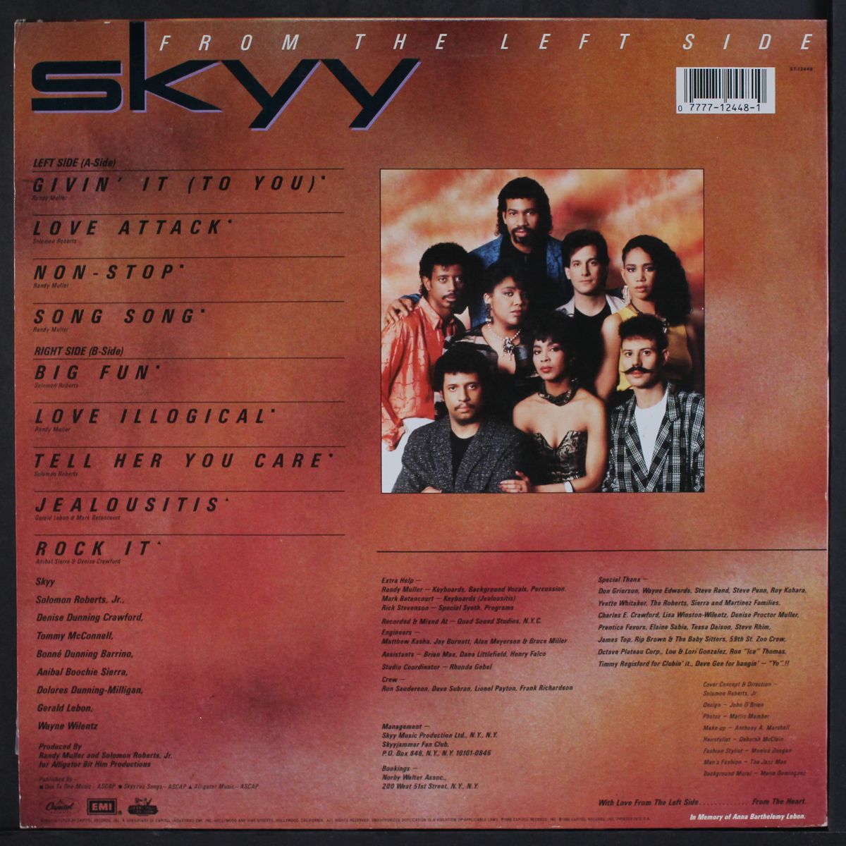 from the left side by SKYY