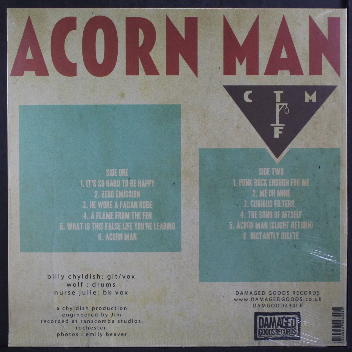 acorn man by WILD BILLY CHILDISH & CTMF
