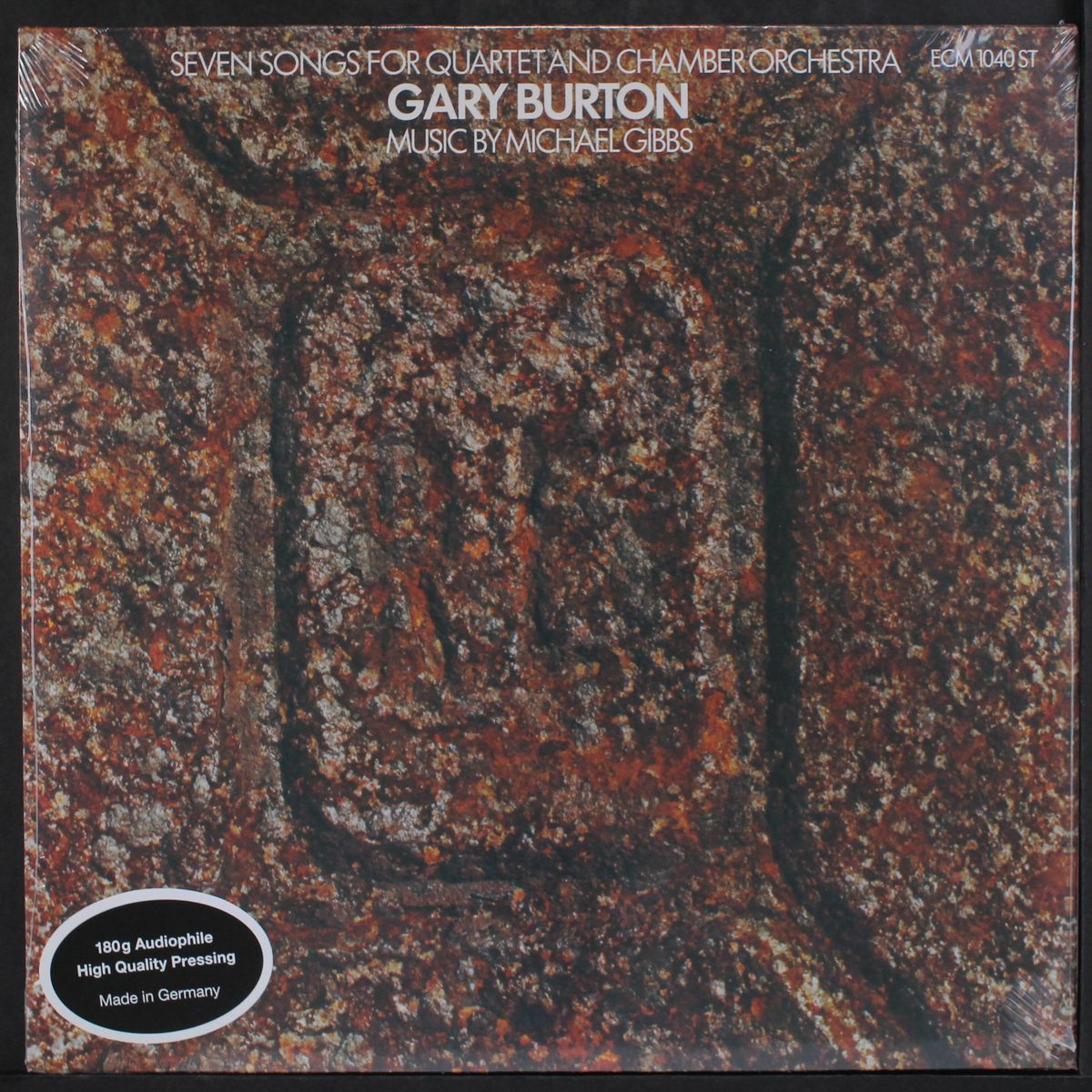 seven songs for quartet and chamber orch by GARY BURTON