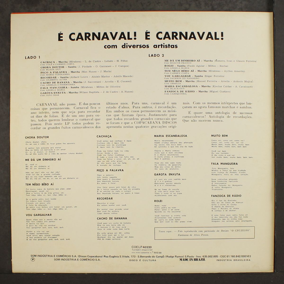 e carnaval, e carnaval by VARIOUS