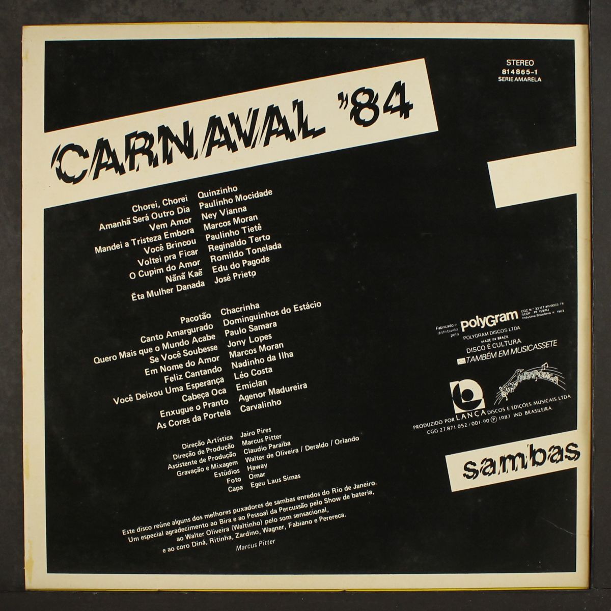 carnaval 84 by VARIOUS