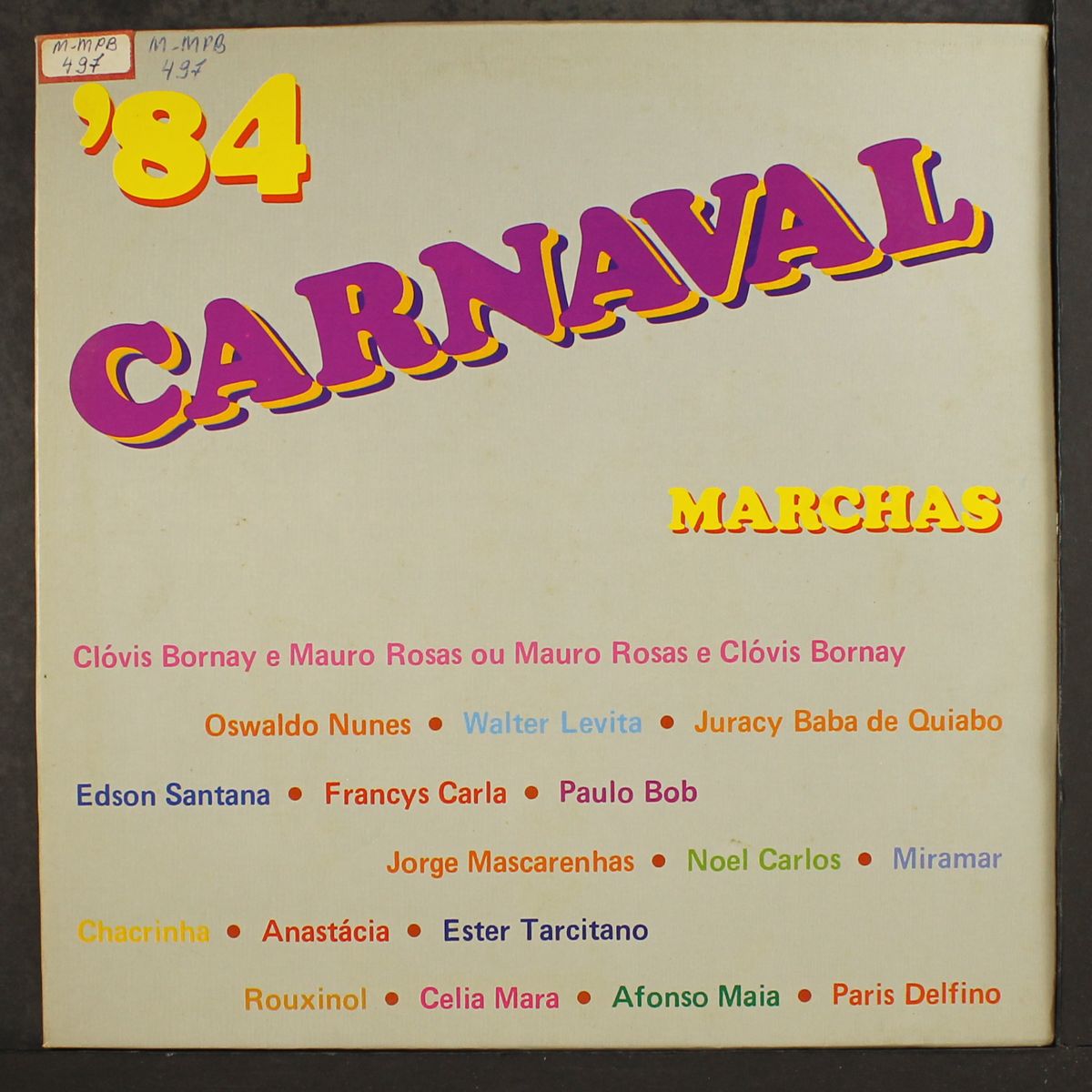 carnaval 84 marchas by VARIOUS