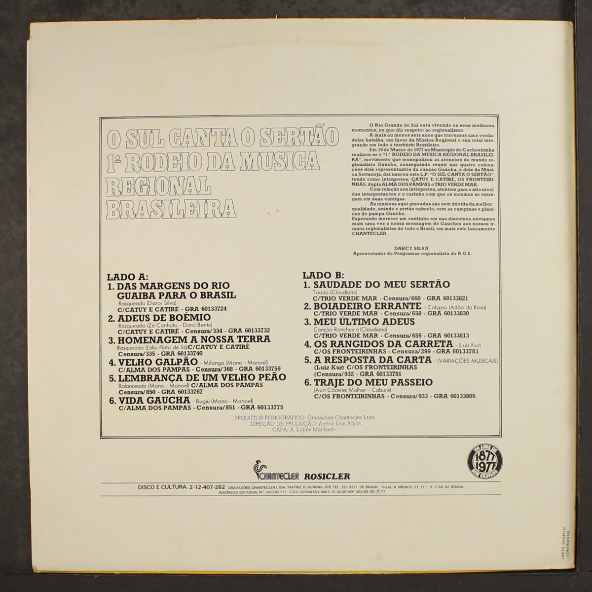 o sul canta o sertao by VARIOUS