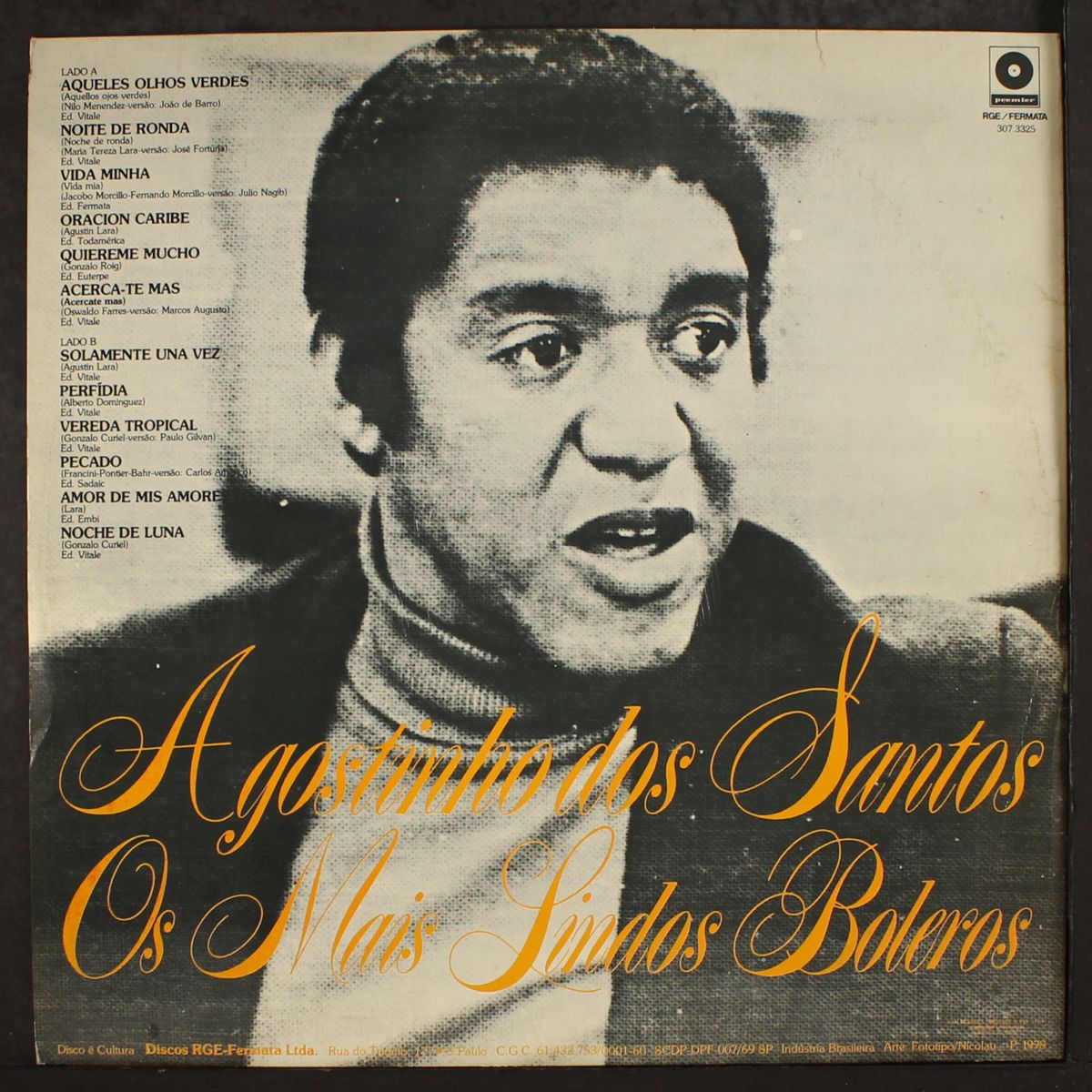 os mais lindos boleros by AGOSTINHO DOS SANTOS