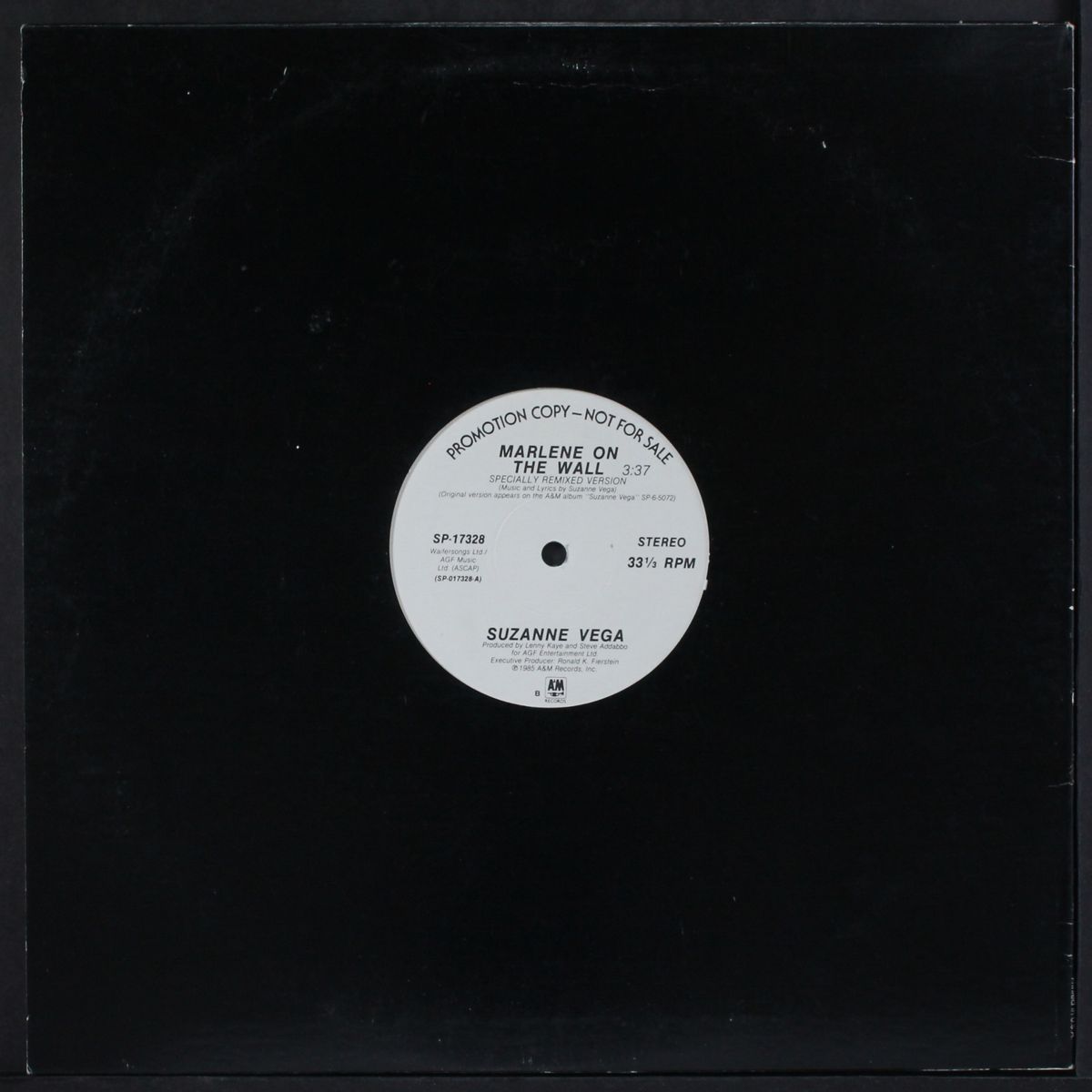 marlene on the wall / same by SUZANNE VEGA