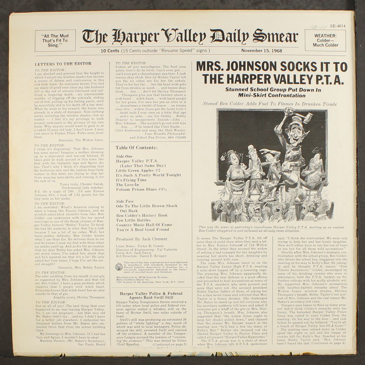 harper valley p.t.a. by BEN COLDER