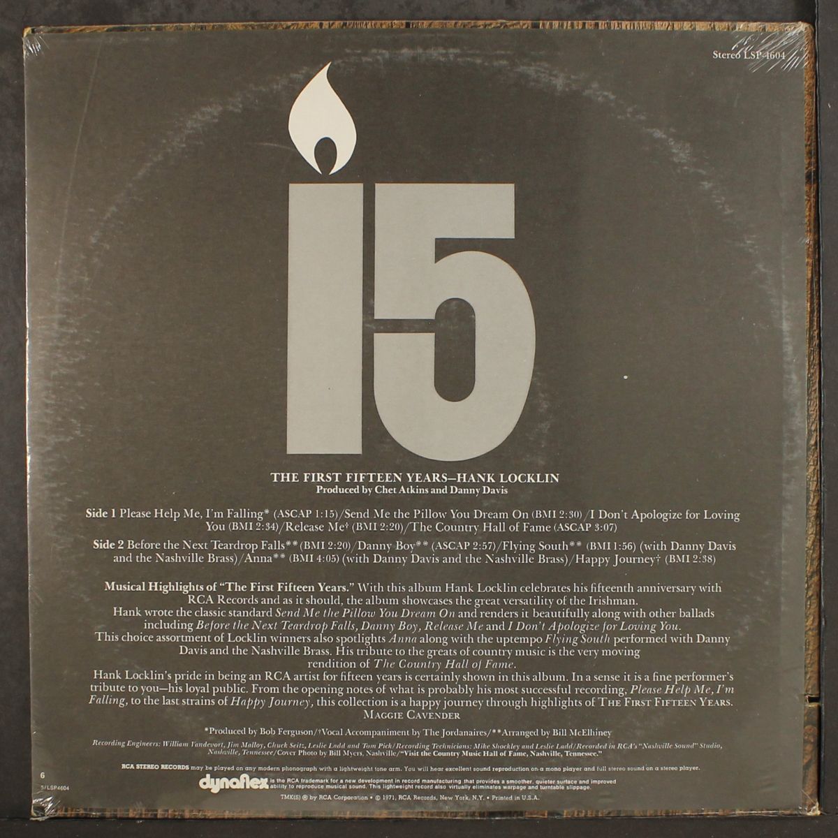 the first fifteen years by HANK LOCKLIN