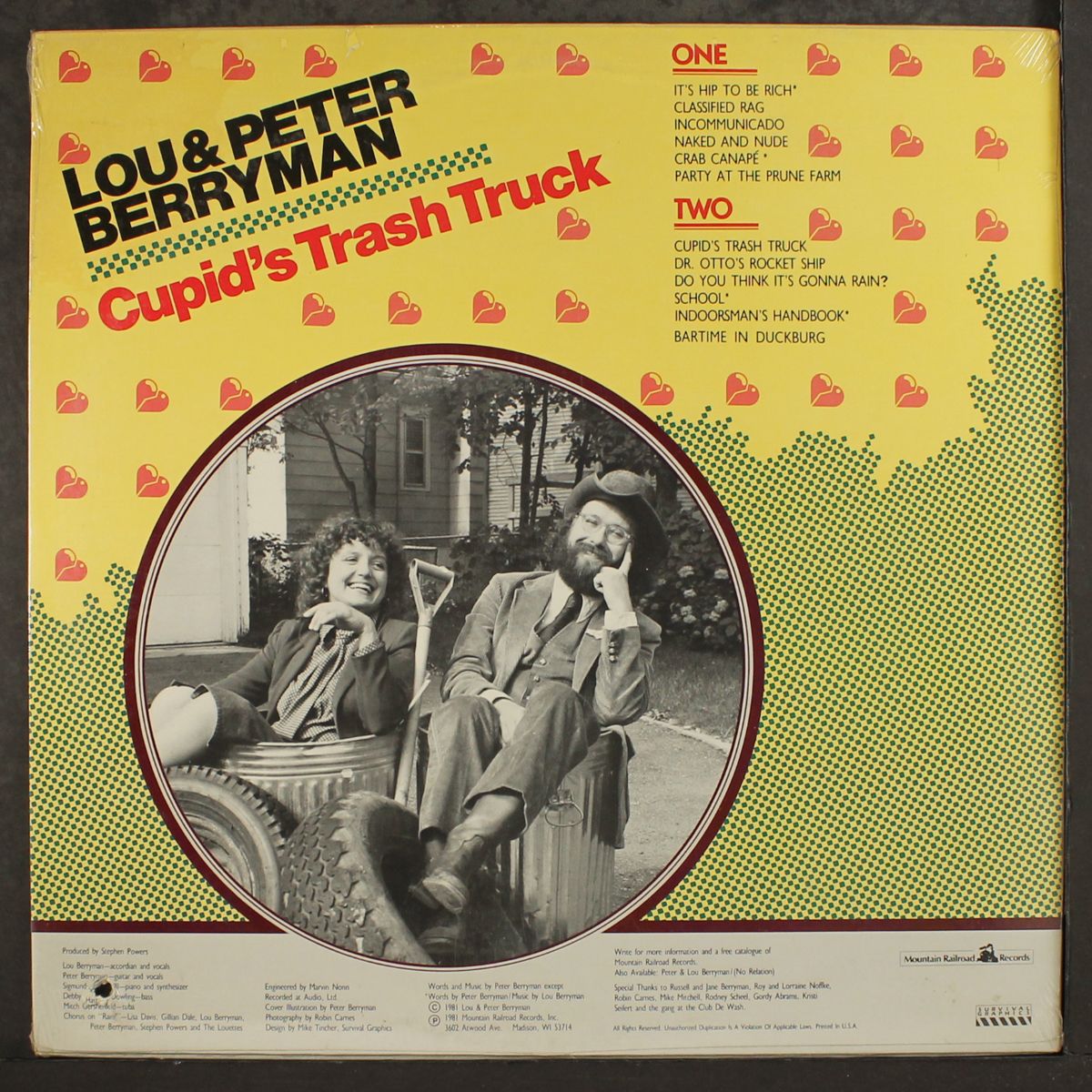 cupid's trash truck by LOU & PETER BERRYMAN