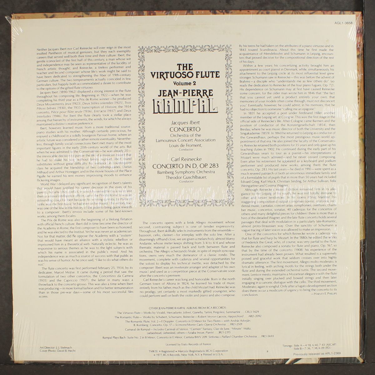 the virtuoso flute, vol. 2 by JEAN-PIERRE RAMPAL