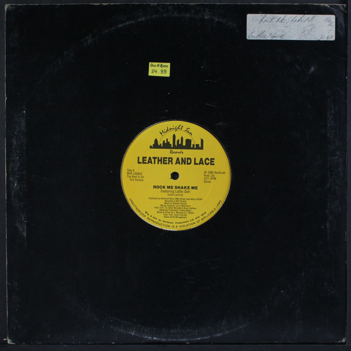 rock me shake me by LEATHER & LACE