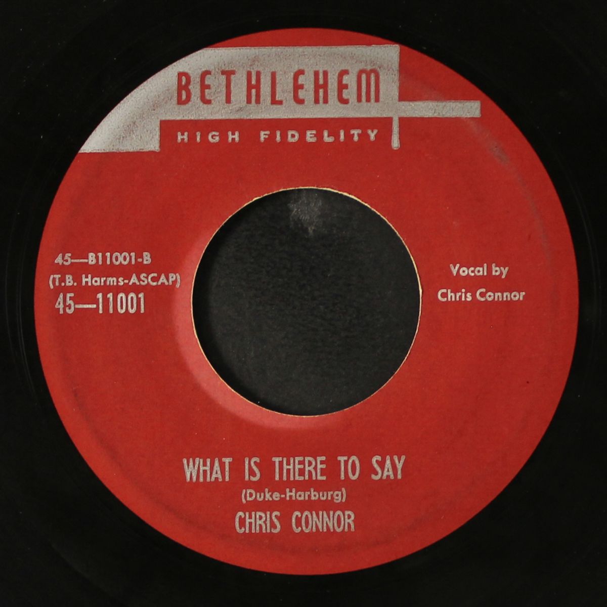 what is there to say / try a little tenderness by CHRIS CONNOR