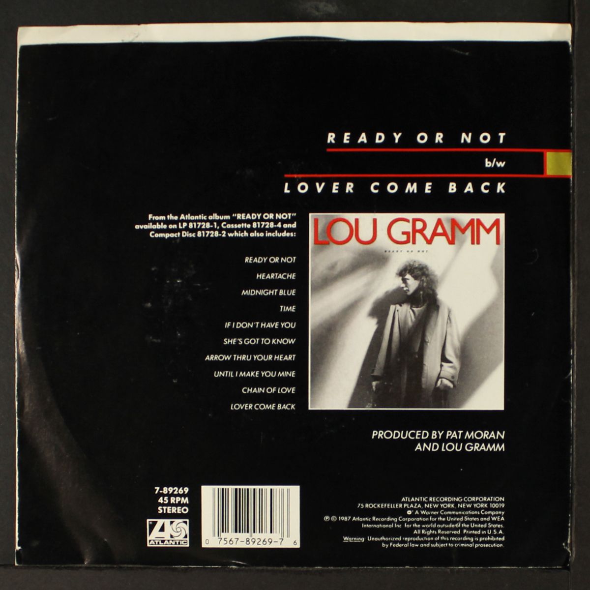 ready or not by LOU GRAMM
