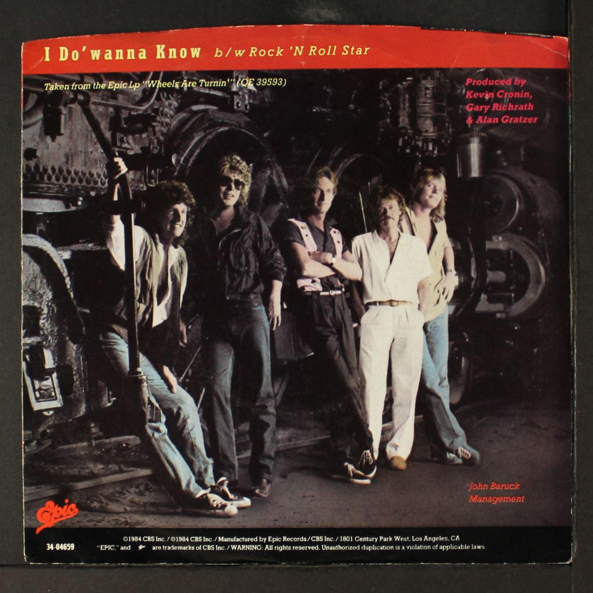 i do'wanna know by REO SPEEDWAGON