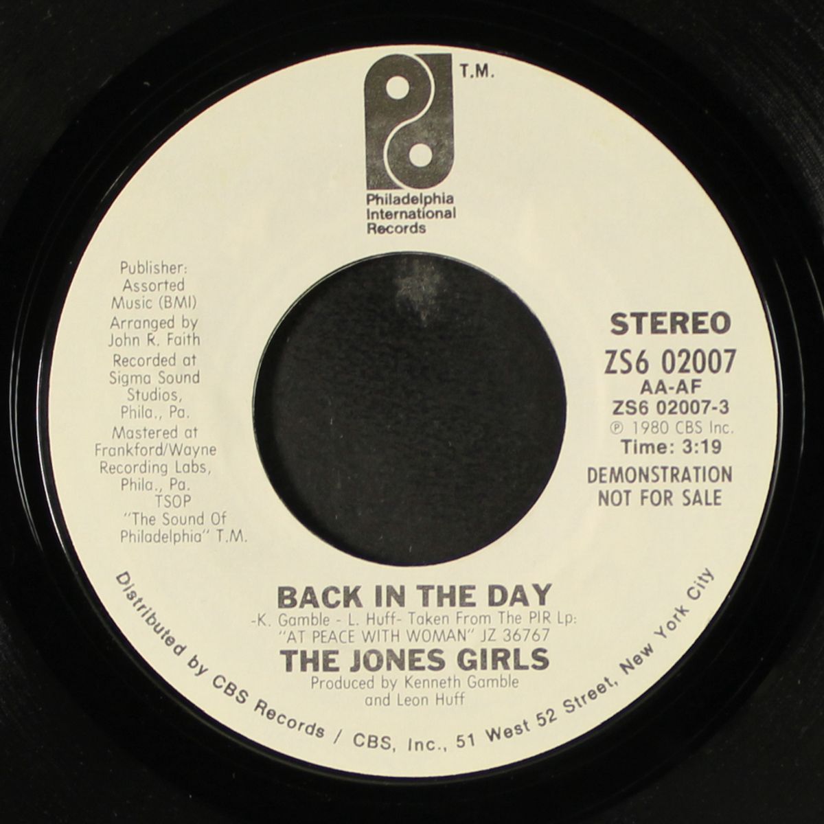 back in the day by JONES GIRLS