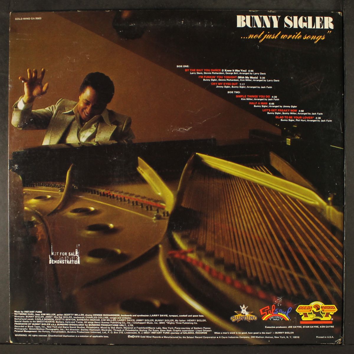 i've always wanted to sing... by BUNNY SIGLER