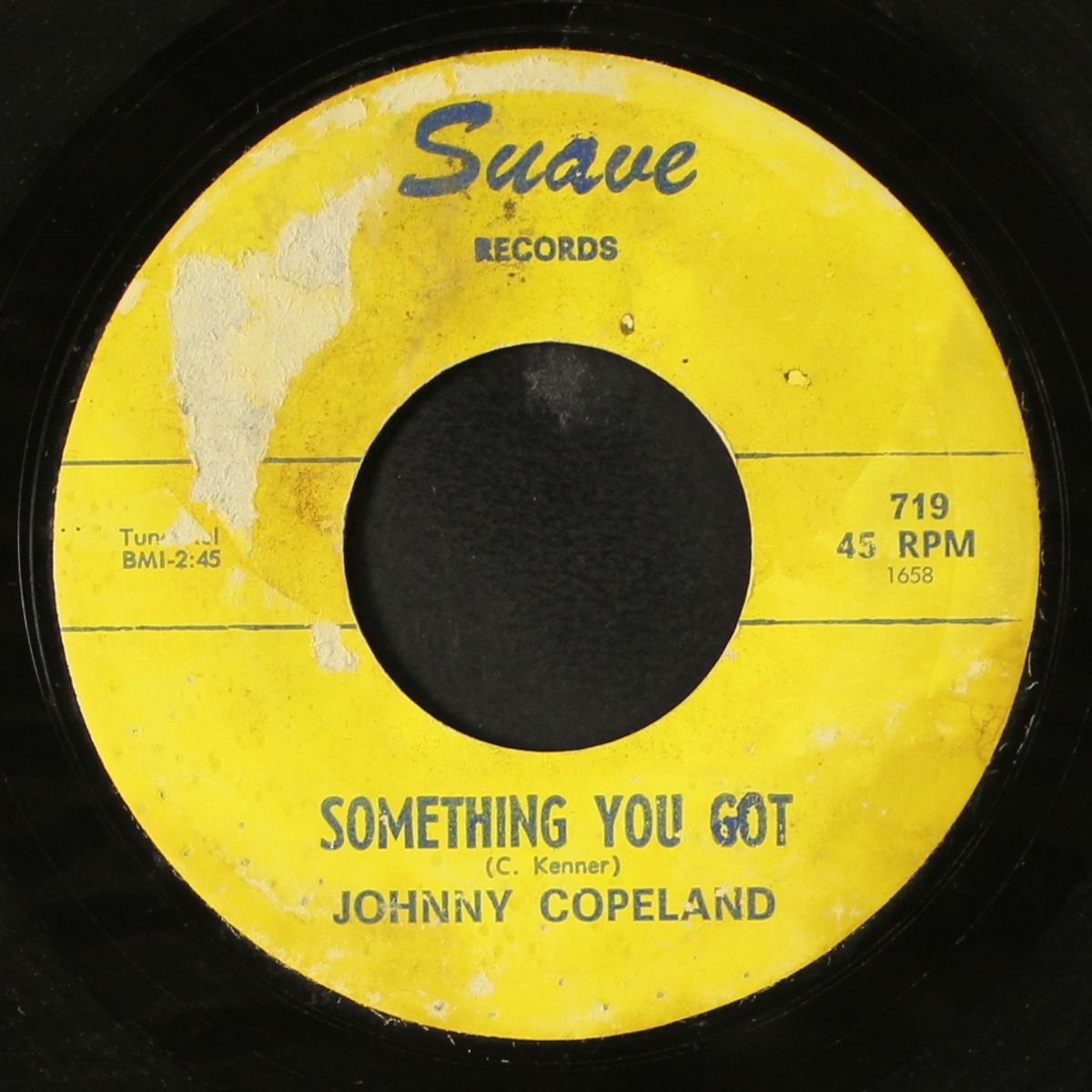 something you got / it's my own tears that's being wasted by JOHNNY COPELAND