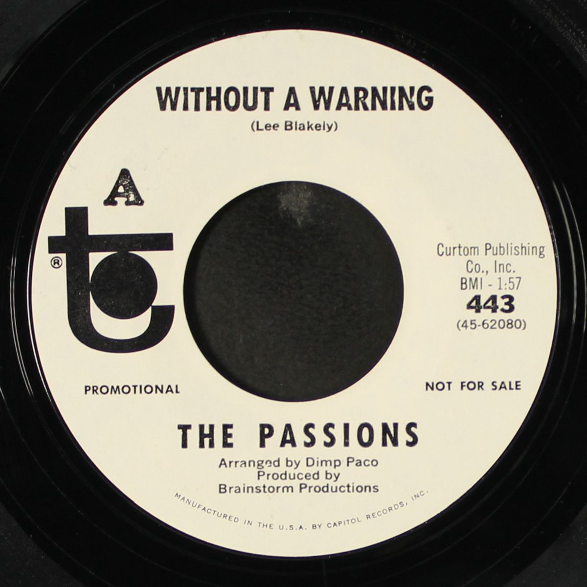 without a warning / just like a rolling sea by PASSIONS
