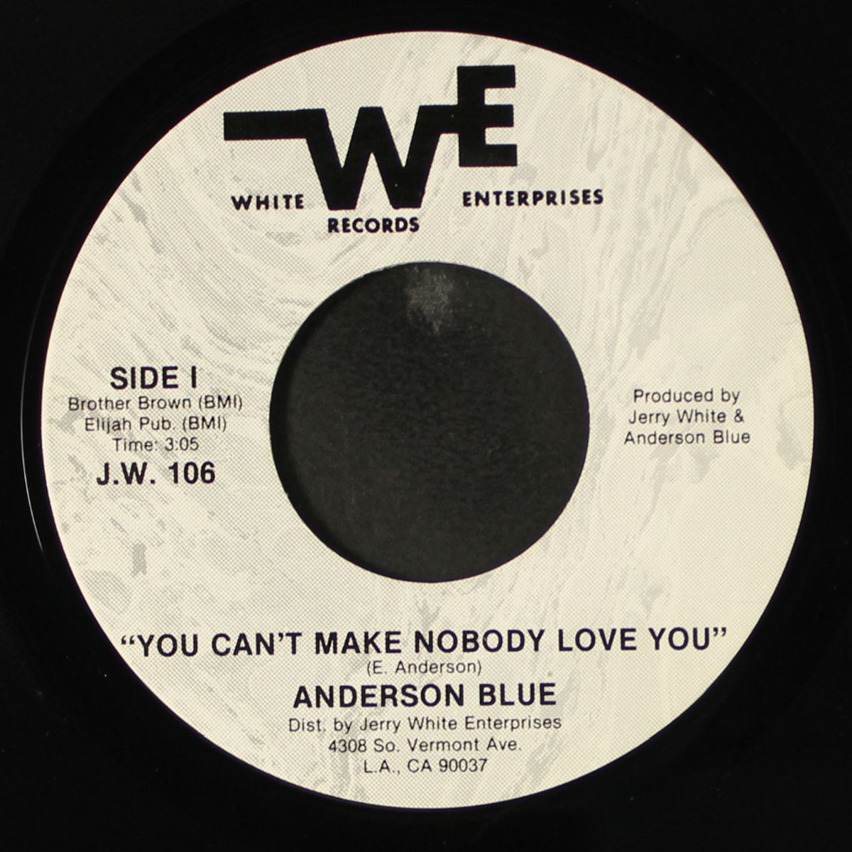 economic blues / you can't make nobody love you by ANDERSON BLUE