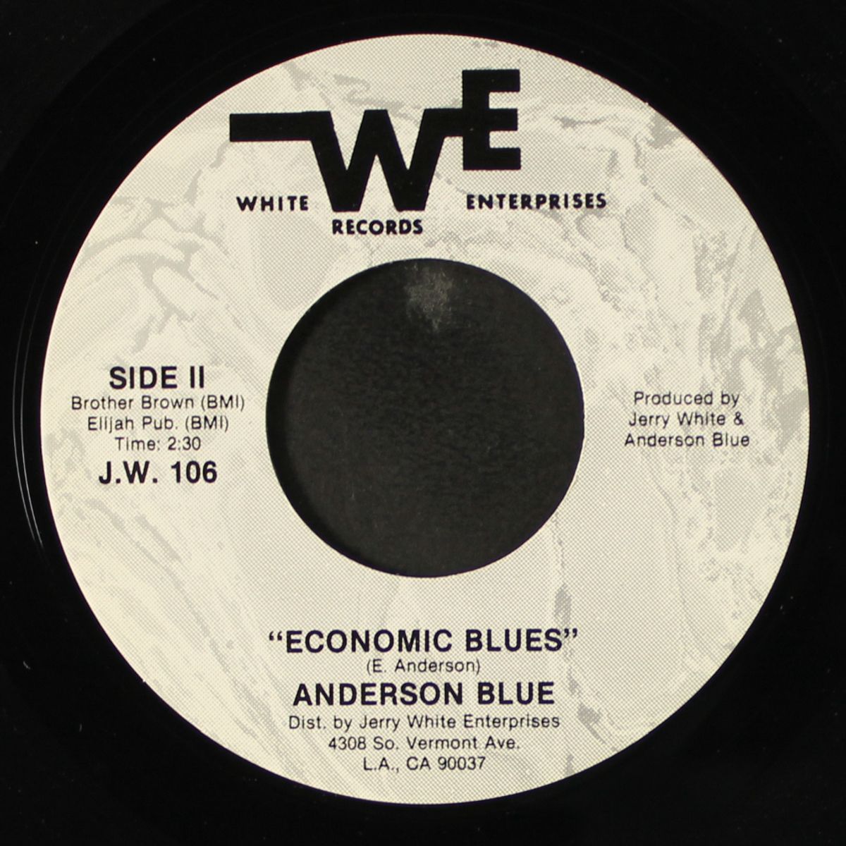 economic blues / you can't make nobody love you by ANDERSON BLUE