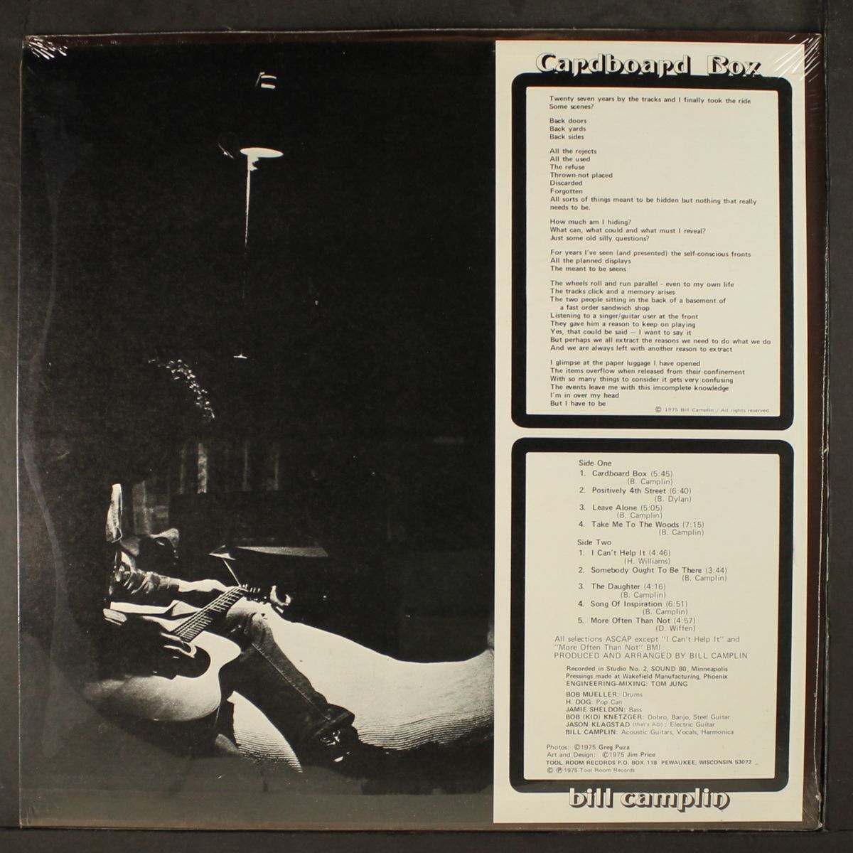 cardboard box by BILL CAMPLIN