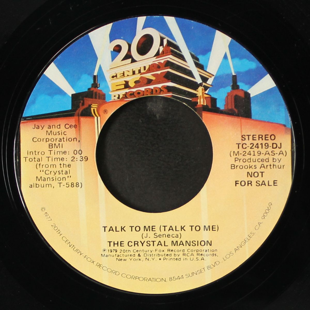 talk to me (talk to me) / mono by CRYSTAL MANSION