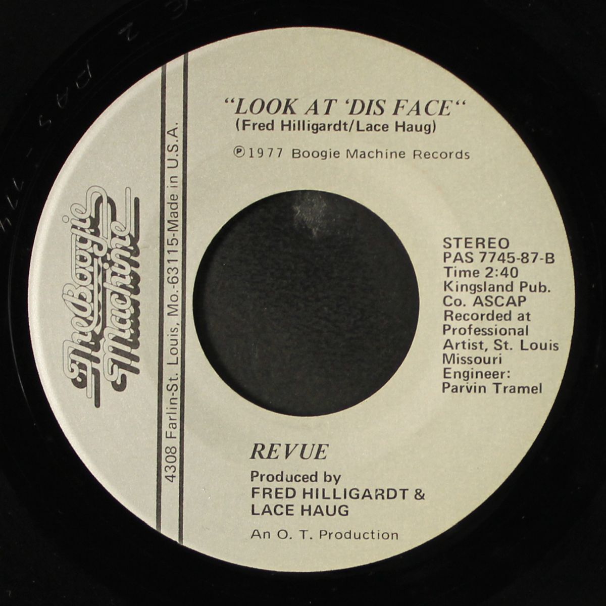 theme from boogie machine / look at 'dis face by REVUE