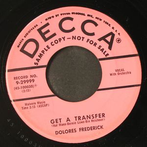 DOLORES FREDERICKS