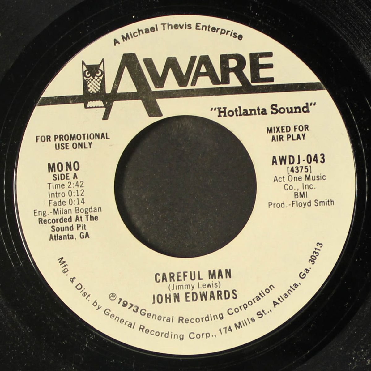 careful man / mono by JOHN EDWARDS