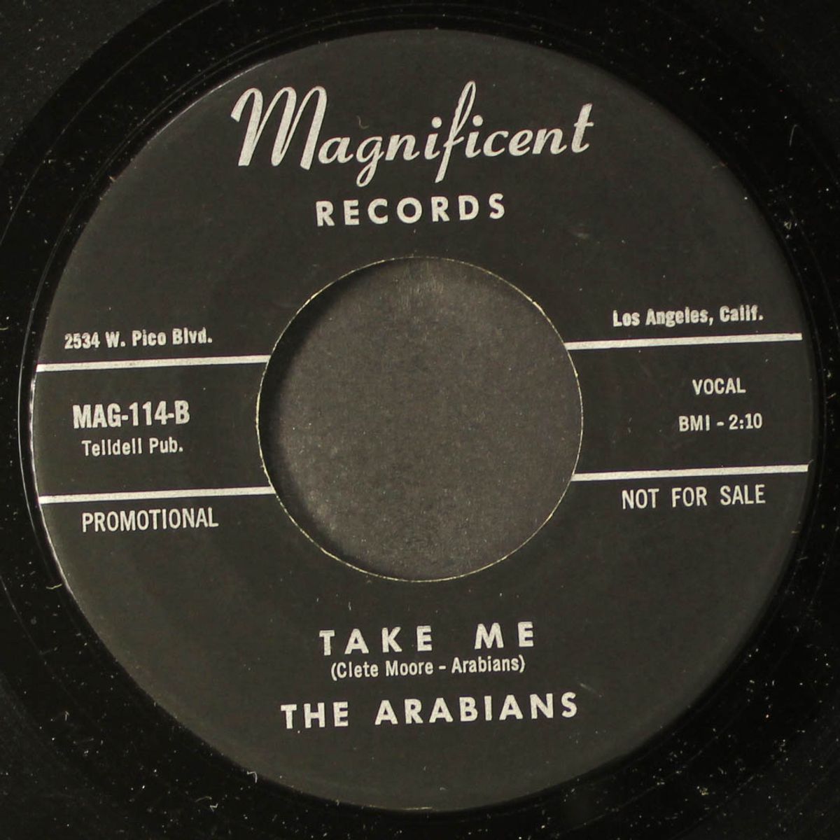 take me / tear drops in the night by ARABIANS