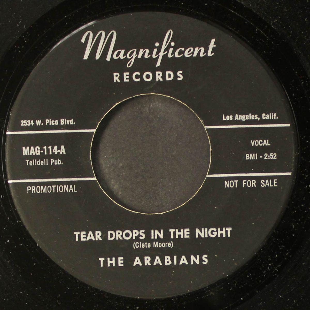 take me / tear drops in the night by ARABIANS
