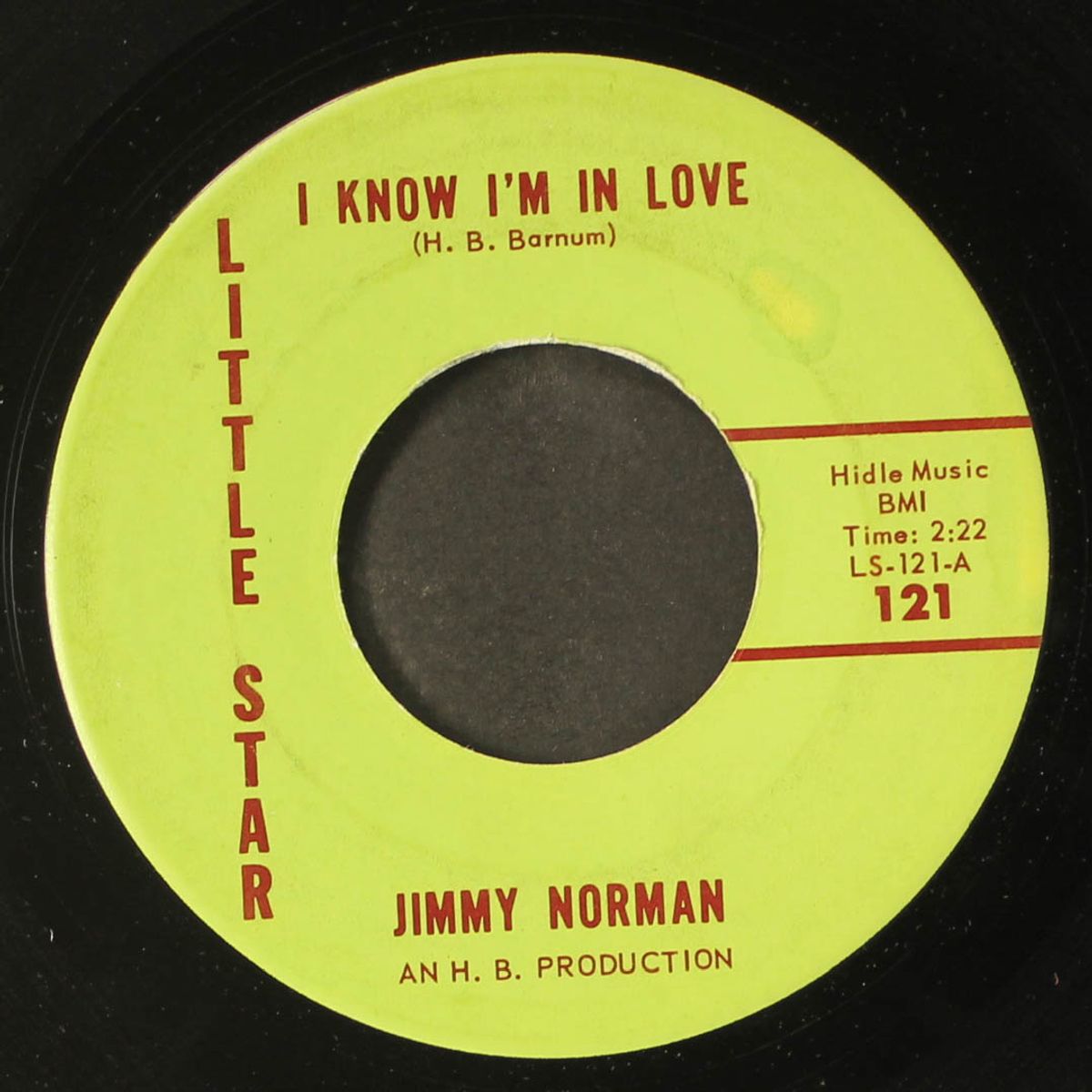 i know i'm in love / you crack me up by JIMMY NORMAN