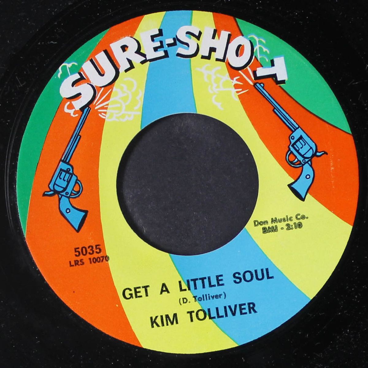 in return for your love / get a little soul by KIM TOLLIVER