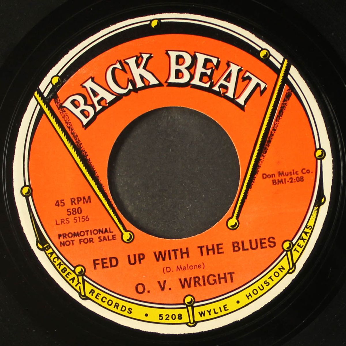 eight men, four women / fed up with the blues by O.V. WRIGHT