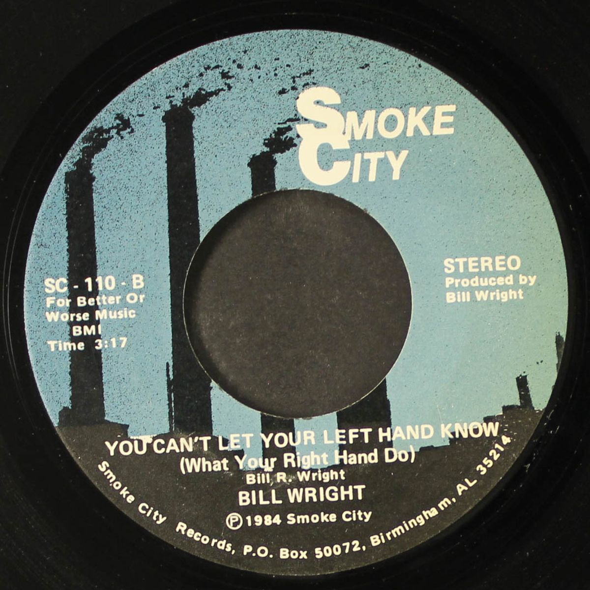 tomorrow may be your time / you can't let your left hand know by BILL WRIGHT