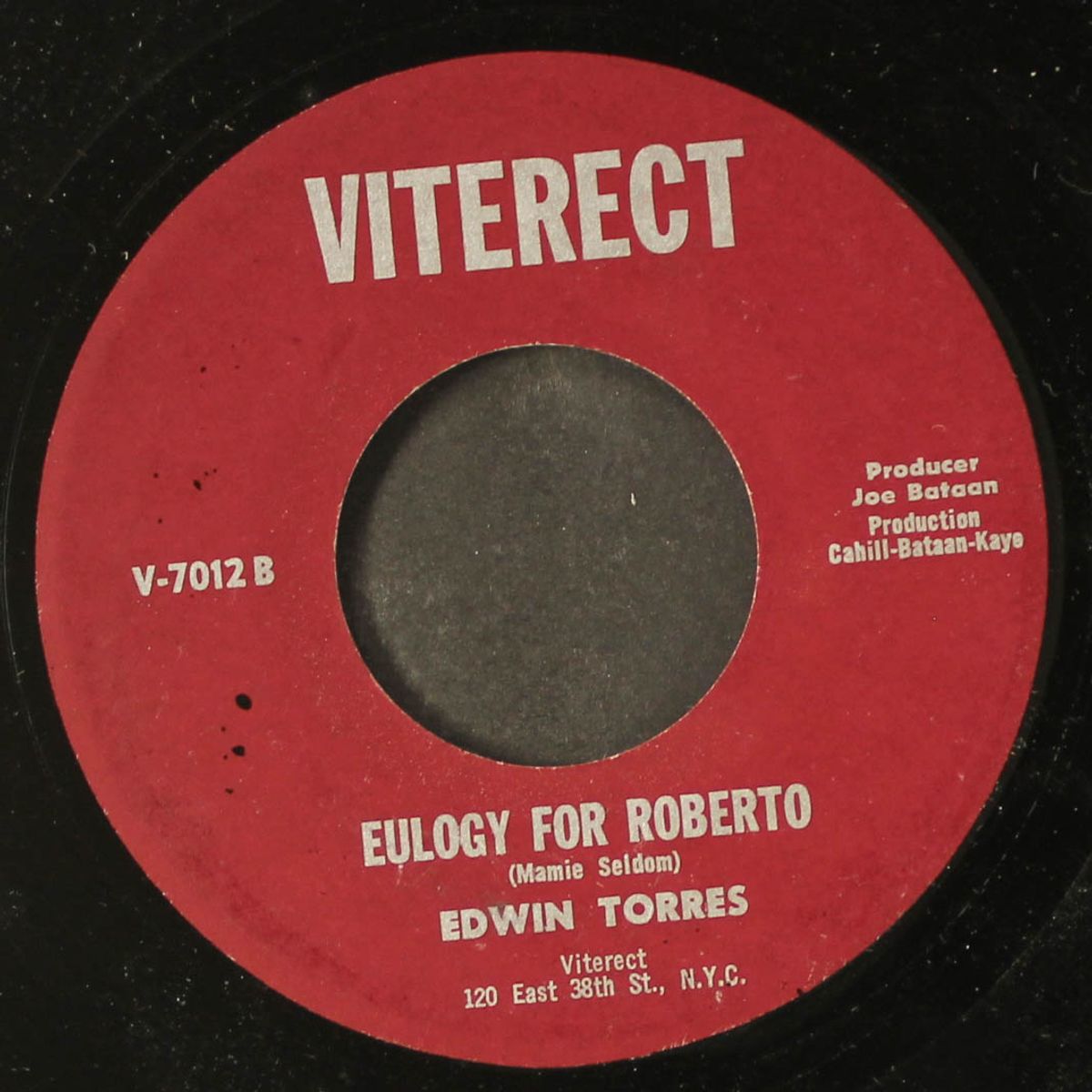 (goodbye adios) roberto clemente / eulogy for roberto by EDWIN TORRES