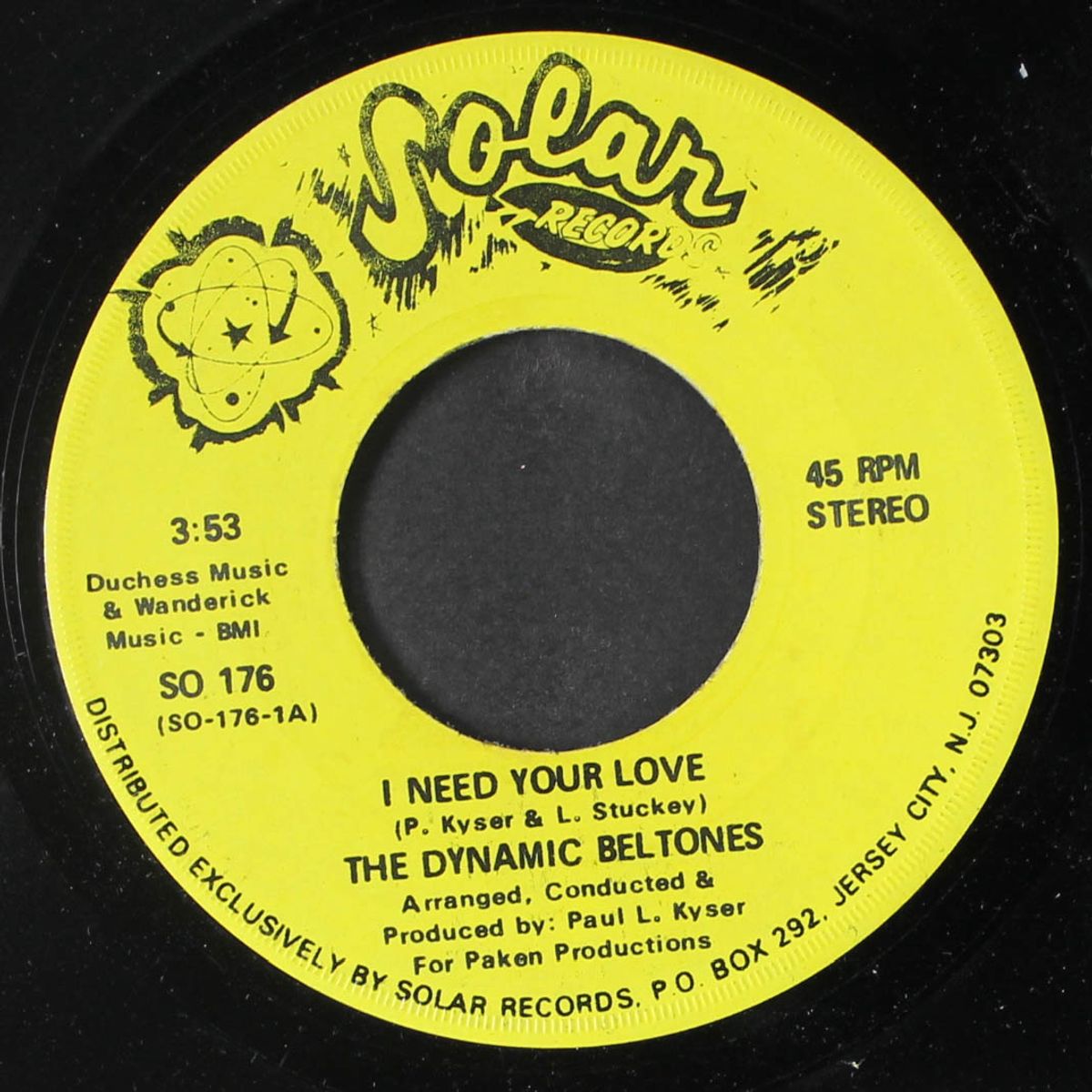 i need your love / road to happiness by DYNAMIC BELTONES