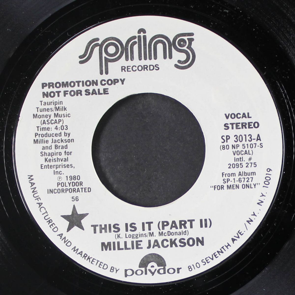 this is it, part 2 / same by MILLIE JACKSON