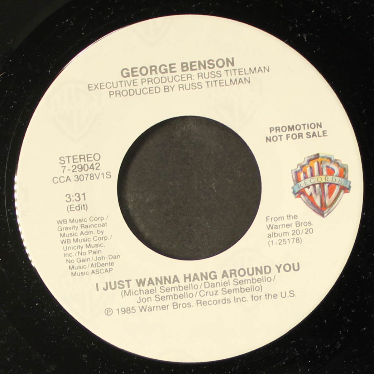 i just wanna hang around you / same by GEORGE BENSON