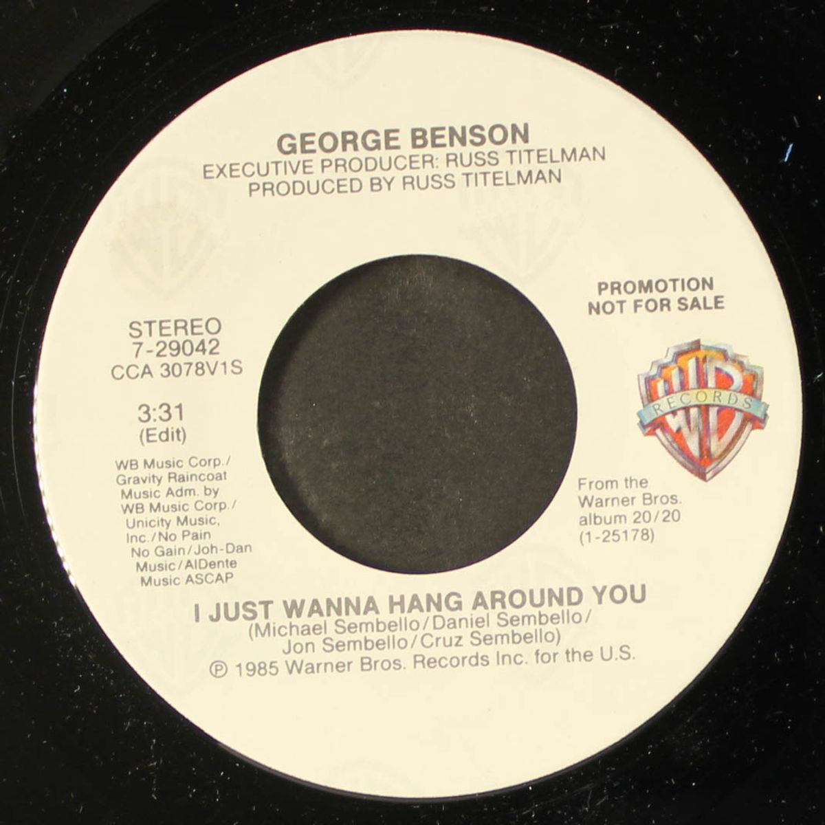 i just wanna hang around you / same by GEORGE BENSON
