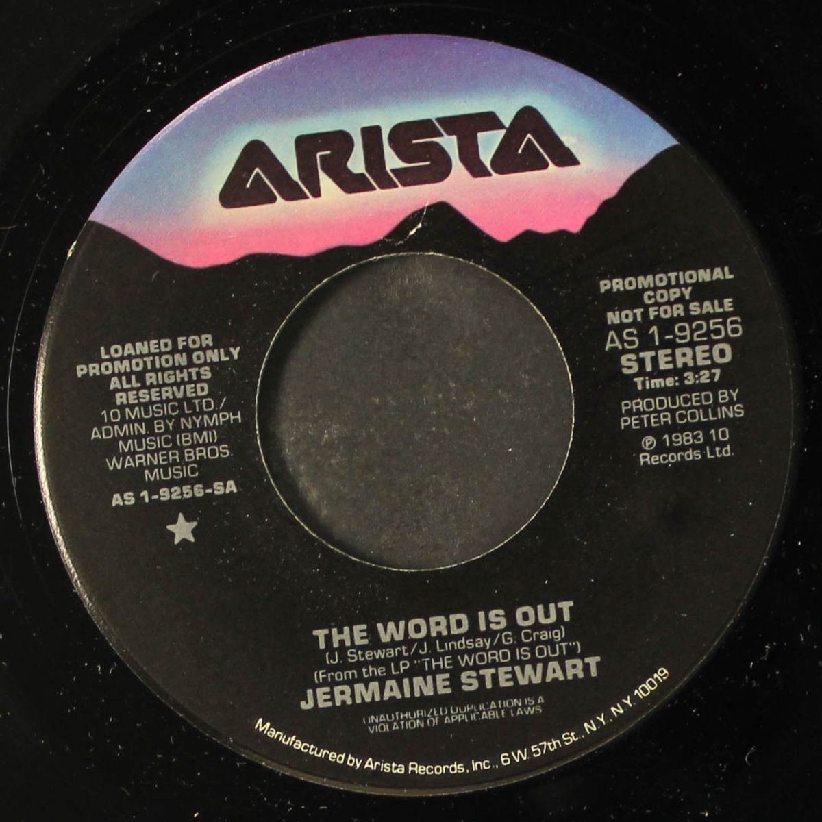 the word is out / same by JERMAINE STEWART