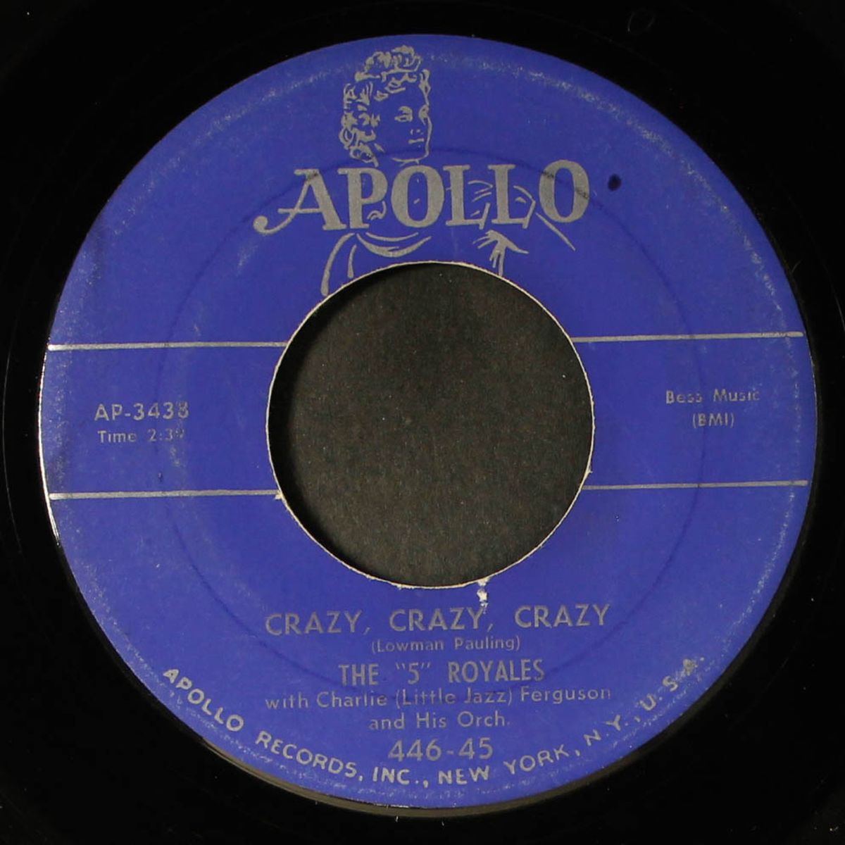 crazy, crazy, crazy / help me somebody by FIVE ROYALES