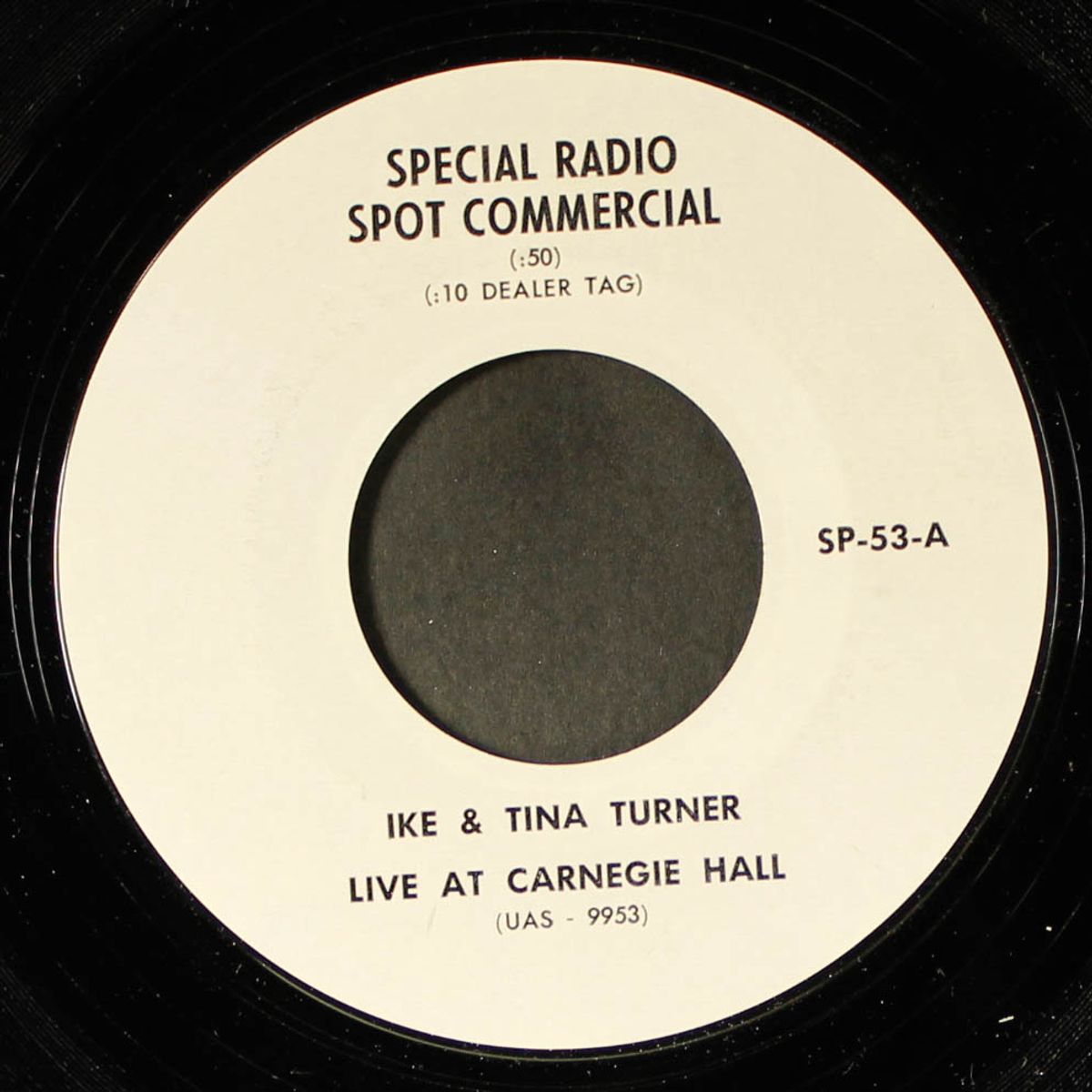 live at carnegie hall radio spot commercial by IKE & TINA TURNER