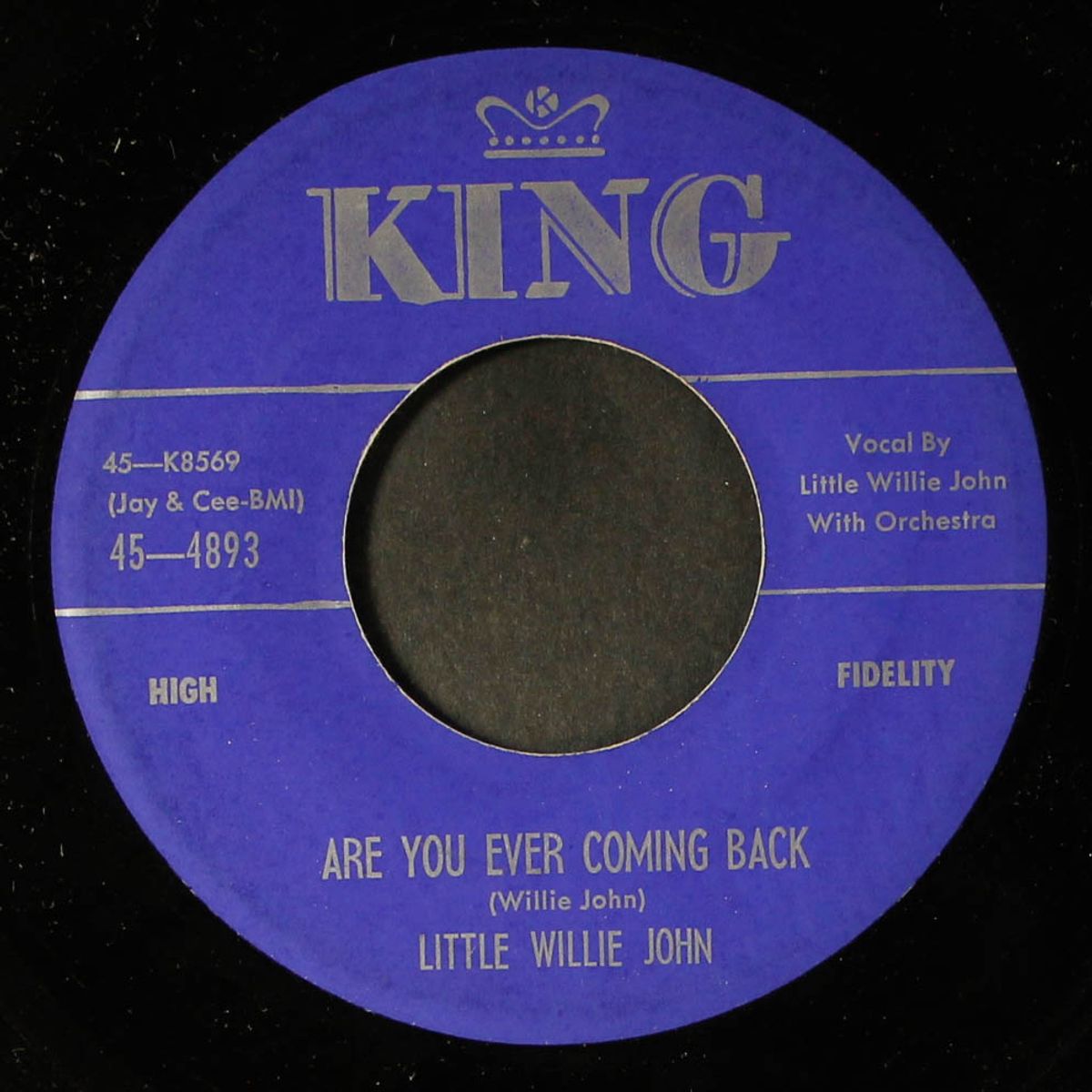 are you ever coming back / i'm stickin' with you baby by LITTLE WILLIE JOHN