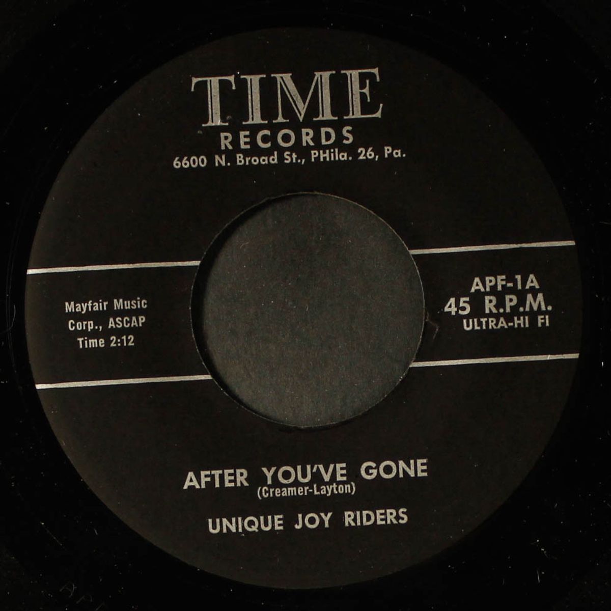 what am i doing / after you've gone by UNIQUE JOY RIDERS