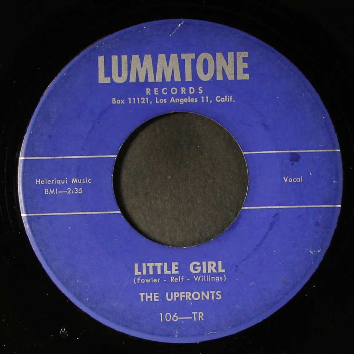little girl / when you kiss me by UPFRONTS