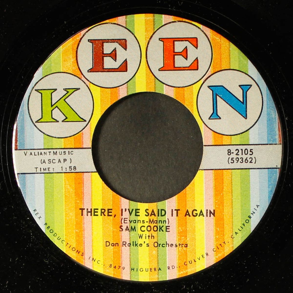 there i've said it again / one hour ahead of the posse by SAM COOKE