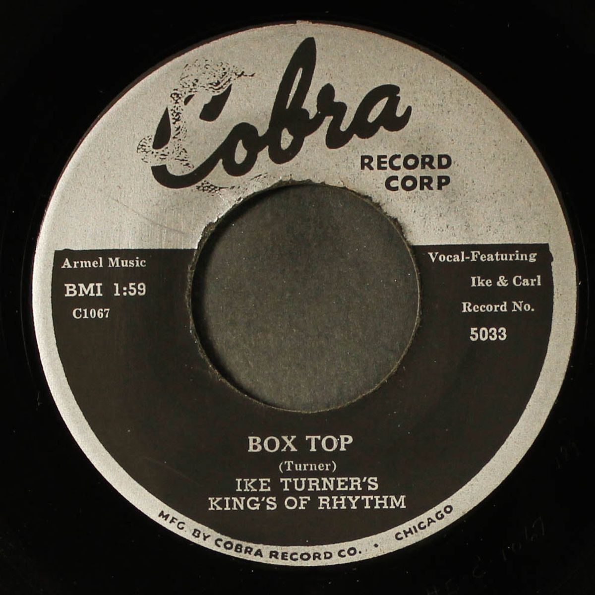 walking down the aisle / box top by IKE TURNER'S KINGS OF RHYTHM