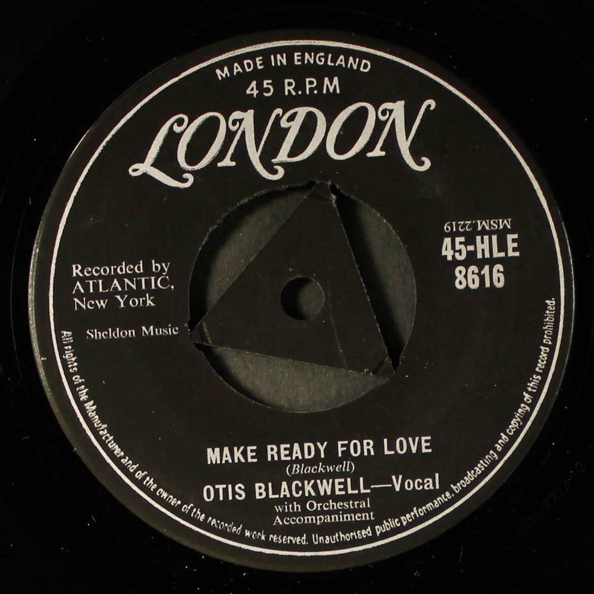 make ready for love / when you're around by OTIS BLACKWELL