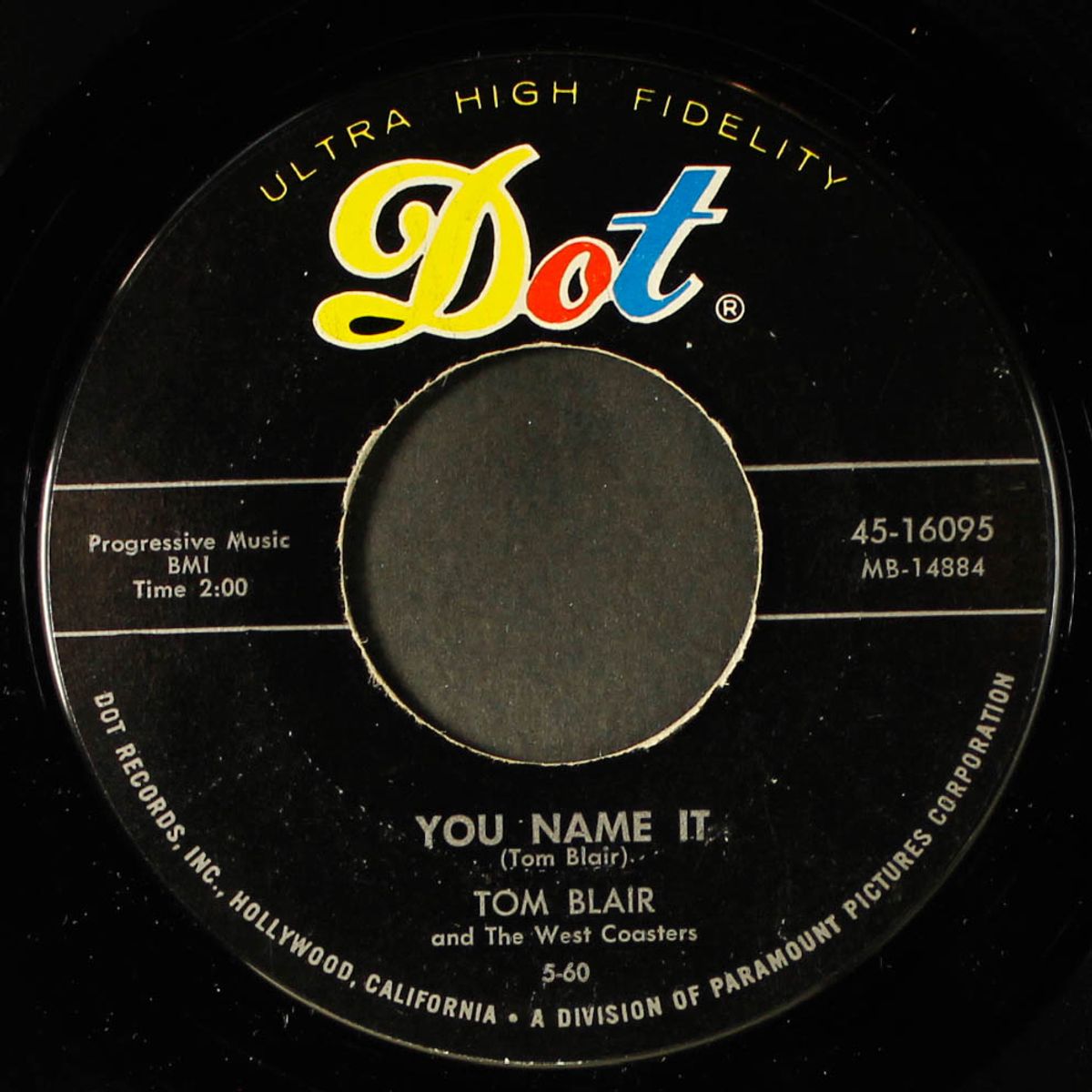 rock it / you name it by TOM BLAIR & WEST COASTERS